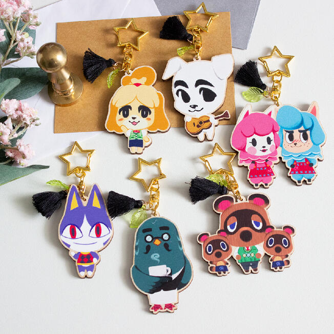 Animal Crossing Keychains